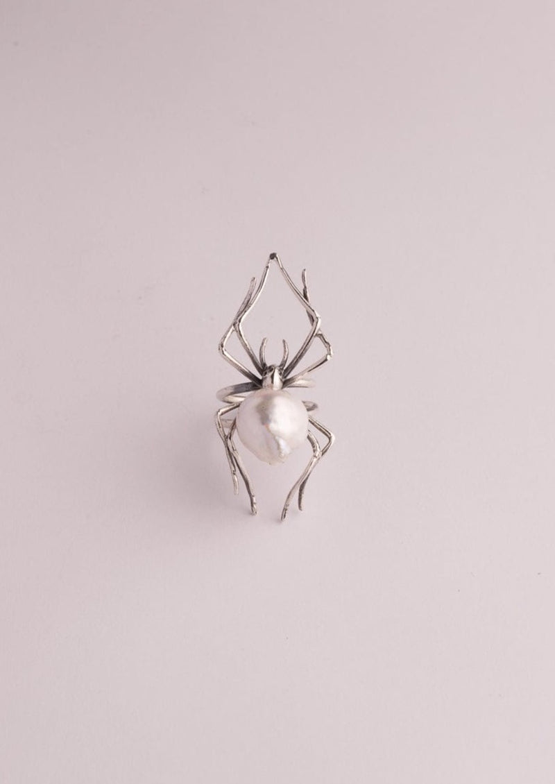 Bruno da Rocha spider ring Biwa pearl MOD Jewellery