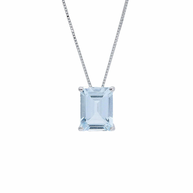 Songa Aquamarine Gold necklace MOD Jewellery