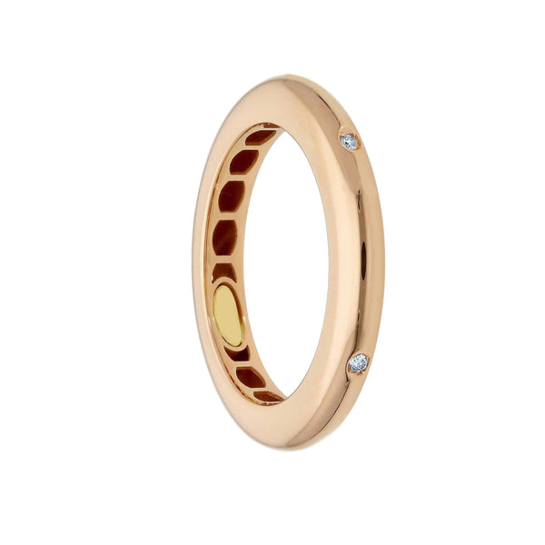 Songa diamonds rose gold ring MOD Jewellery