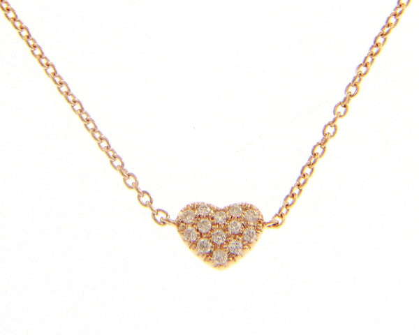 Songa heart of diamonds necklace MOD Jewellery