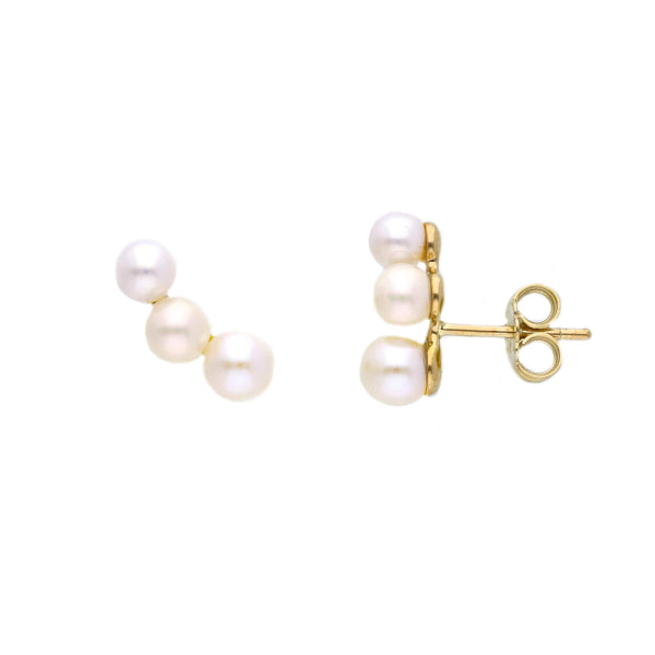 Songa Pearls trio earrings MOD Jewellery