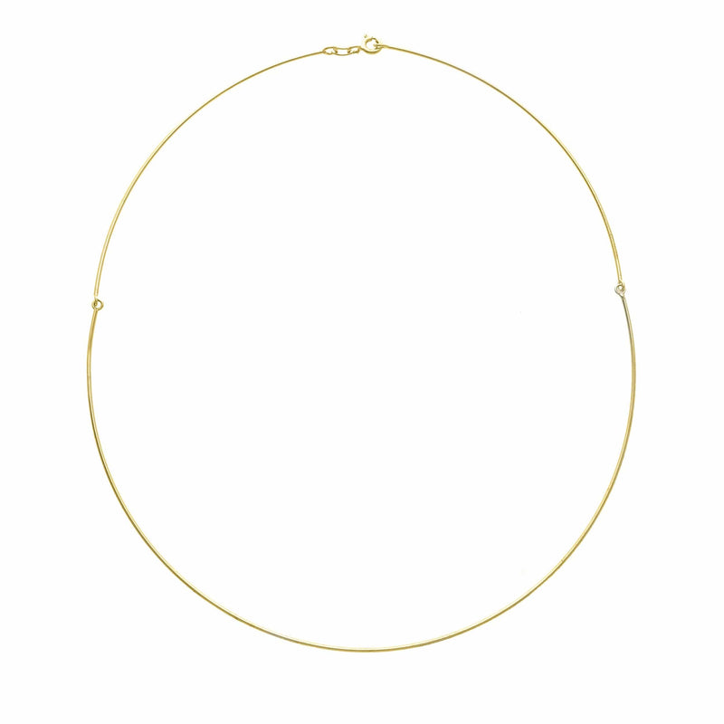 Songa Rigid gold necklace MOD Jewellery