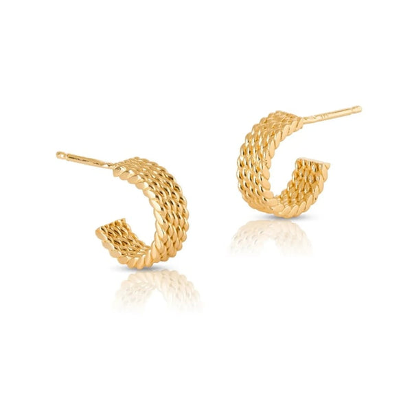 Susana Teixeira Karree hoops I MOD Jewellery