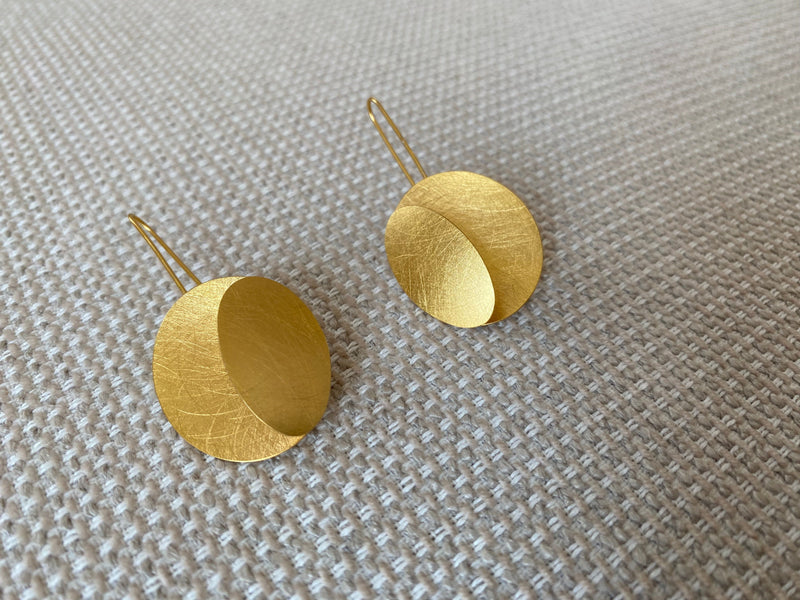 Zaremski Dual Hook Earrings Large MOD Jewellery