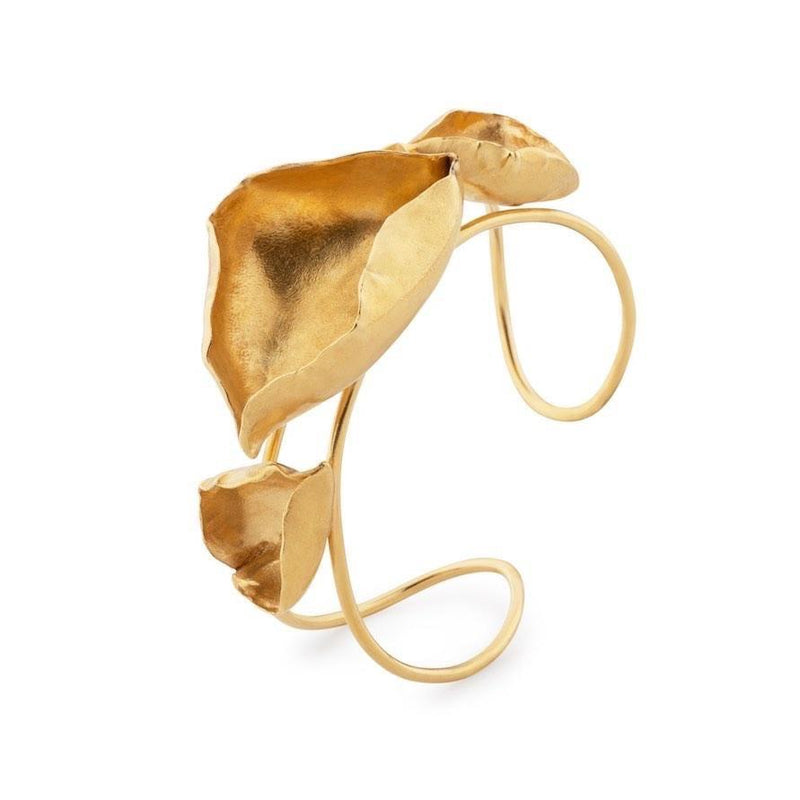 Ana Sales Bloom Bracelet MOD Jewellery - 24k Gold plated silver