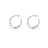 Ana Sales Nara Hoop Earrings MOD Jewellery - Sterling silver