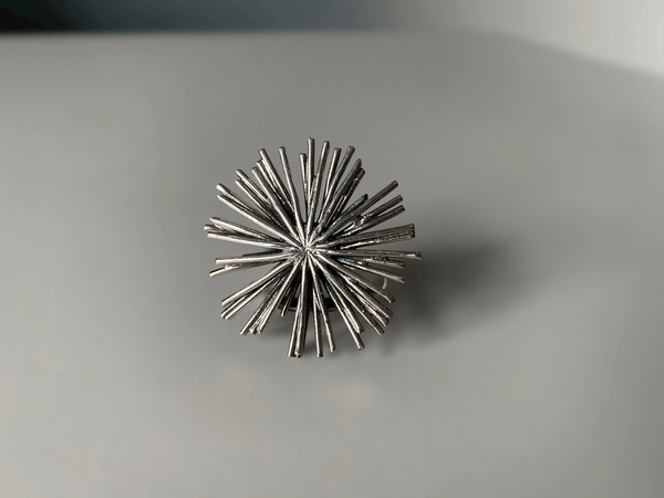 Bruno da Rocha Oxidised Silver Ring MOD Jewellery