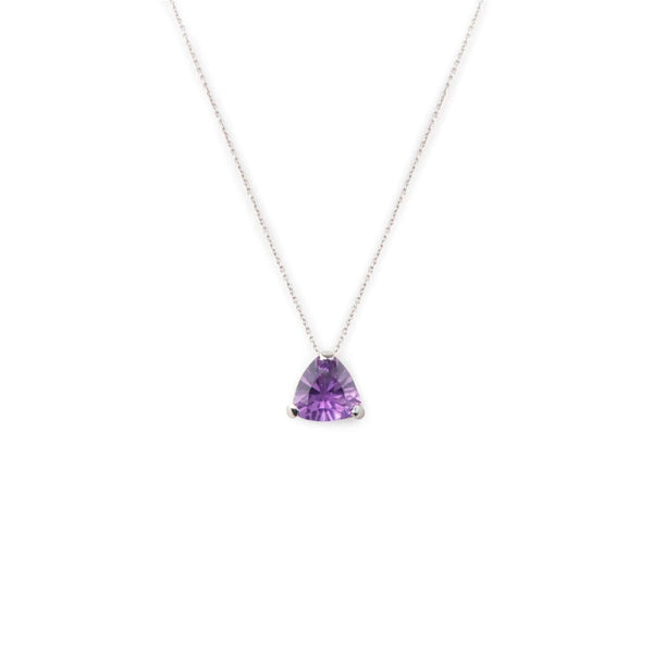 MOD Jewellery Amethyst Gold Necklace MOD Jewellery