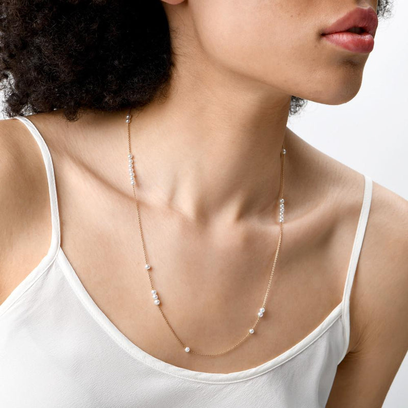 MOD Jewellery PURE PEARLS FLOW LONG NECKLACE MOD Jewellery