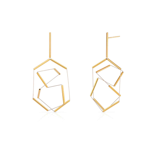 Yoko Takirai Aisi Gold Earrings MOD Jewellery