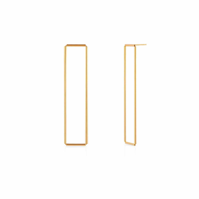 Yoko Takirai SWING GOLD EARRINGS MOD Jewellery